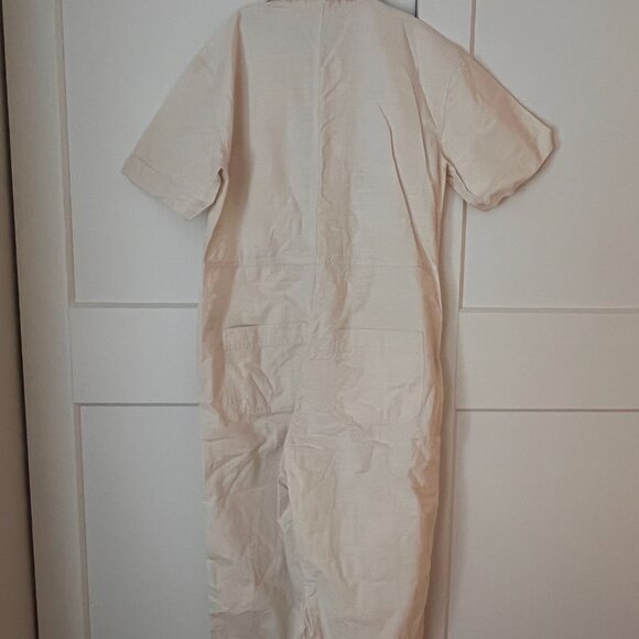 Utility Ivory Jumpsuit - Picture 5 of 5